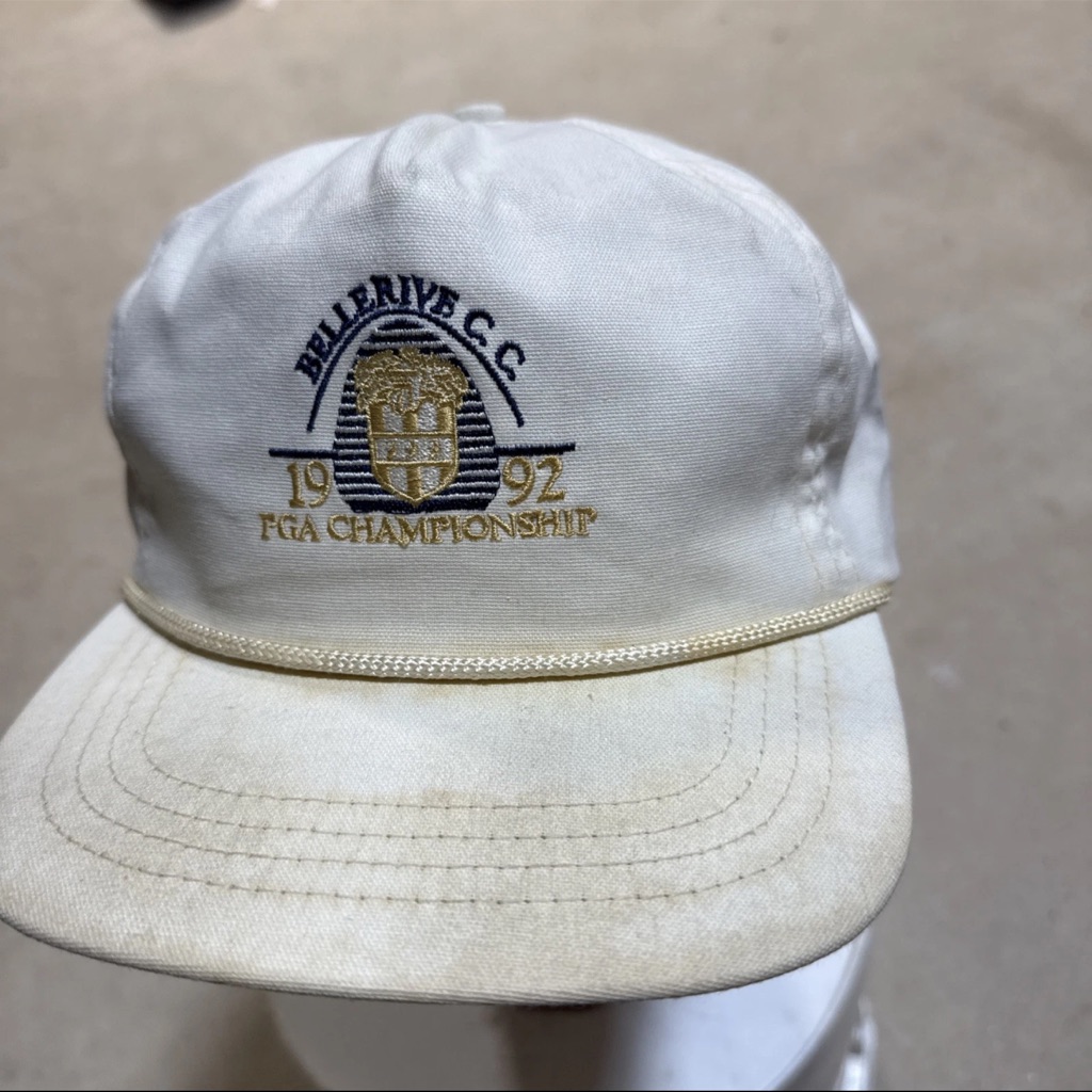 1992 Pga Championship White Cap 1992 Pga Championship White Cap